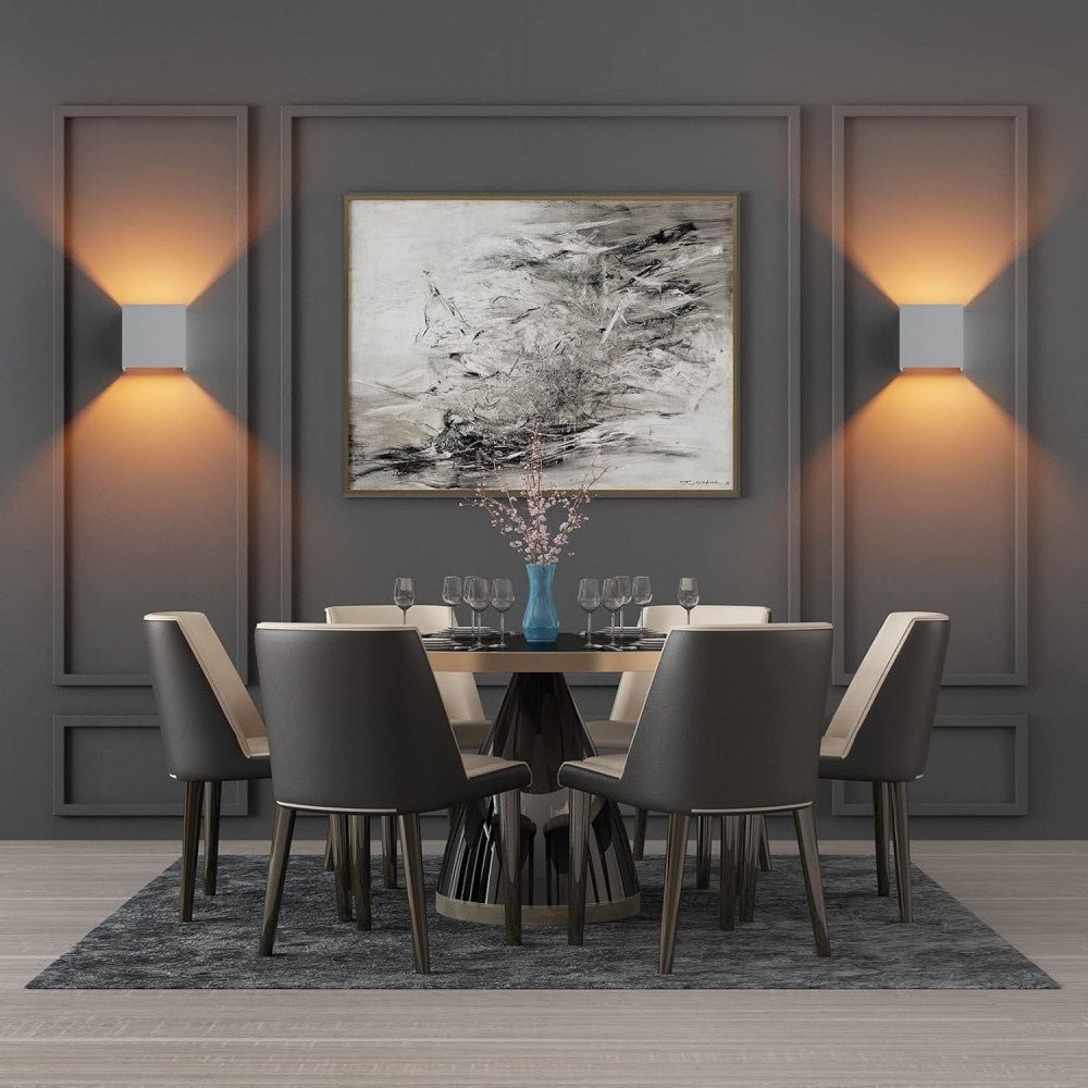 Lumo Cube anthracite - Applique murale sans source lumineuse - 1x G9 non inclus - IP65