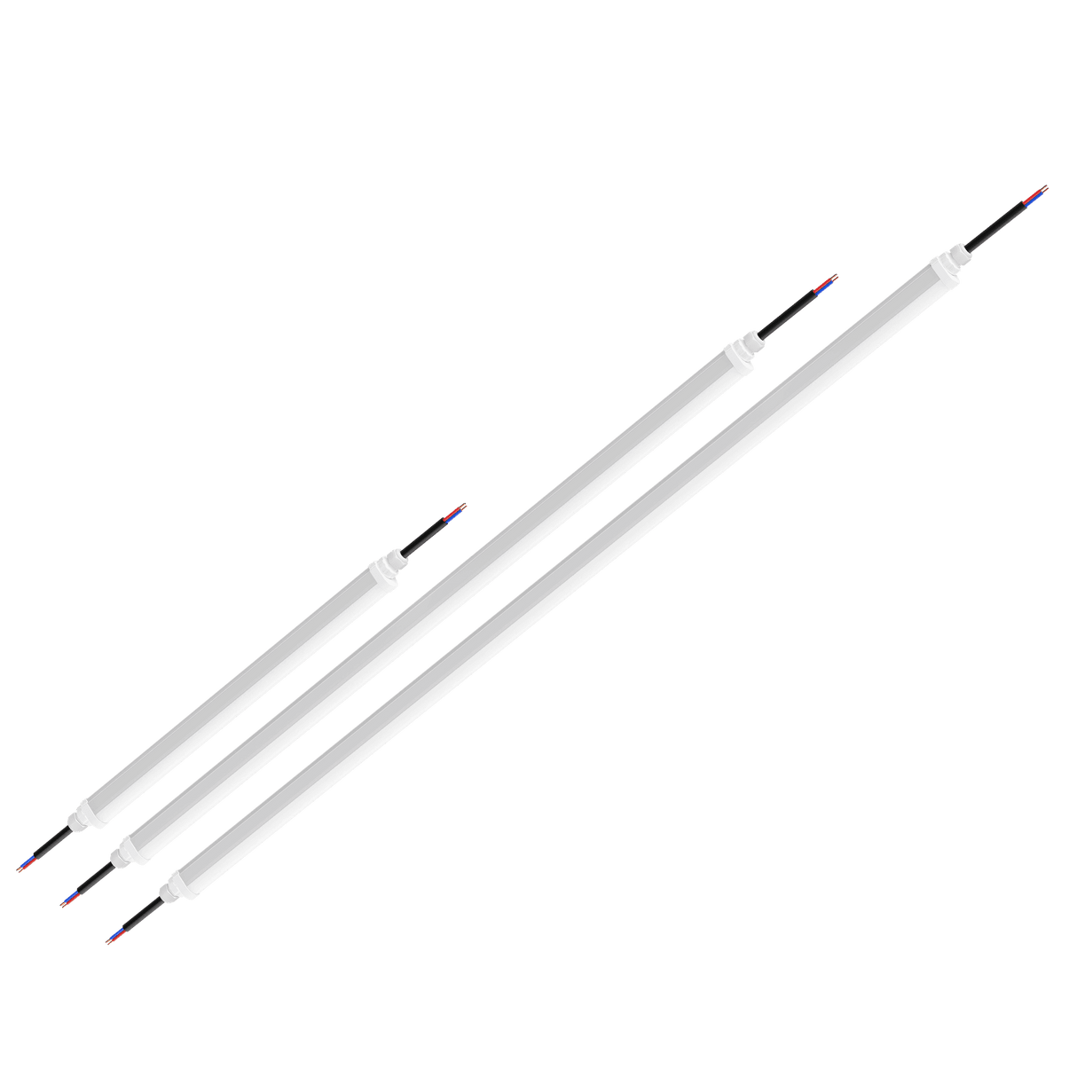 LED armatuur TL 120cm 4000lm 4000K IP65 pack van 3