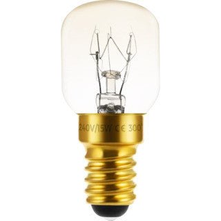 Ampoule de four T22 avec douille E14 - Résiste jusqu’à 300° - 15W