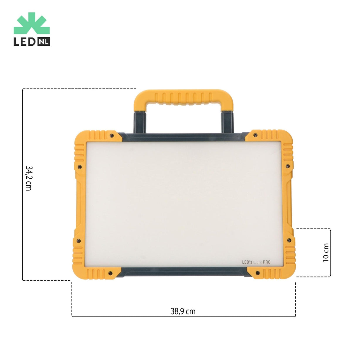LED Werklamp 6500 lumen - 60W - Koelwit 5000K - 2 Stopcontacten - IP54 Waterdicht - 5m Kabel