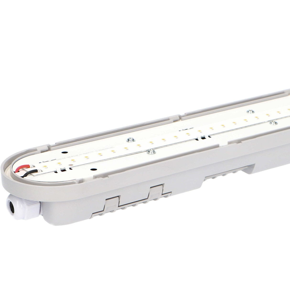 4 PACK - LED's Light Pro TL armatuur 60 cm – Geschikt voor binnen en buiten – 2500 lumen – IP65 waterdicht