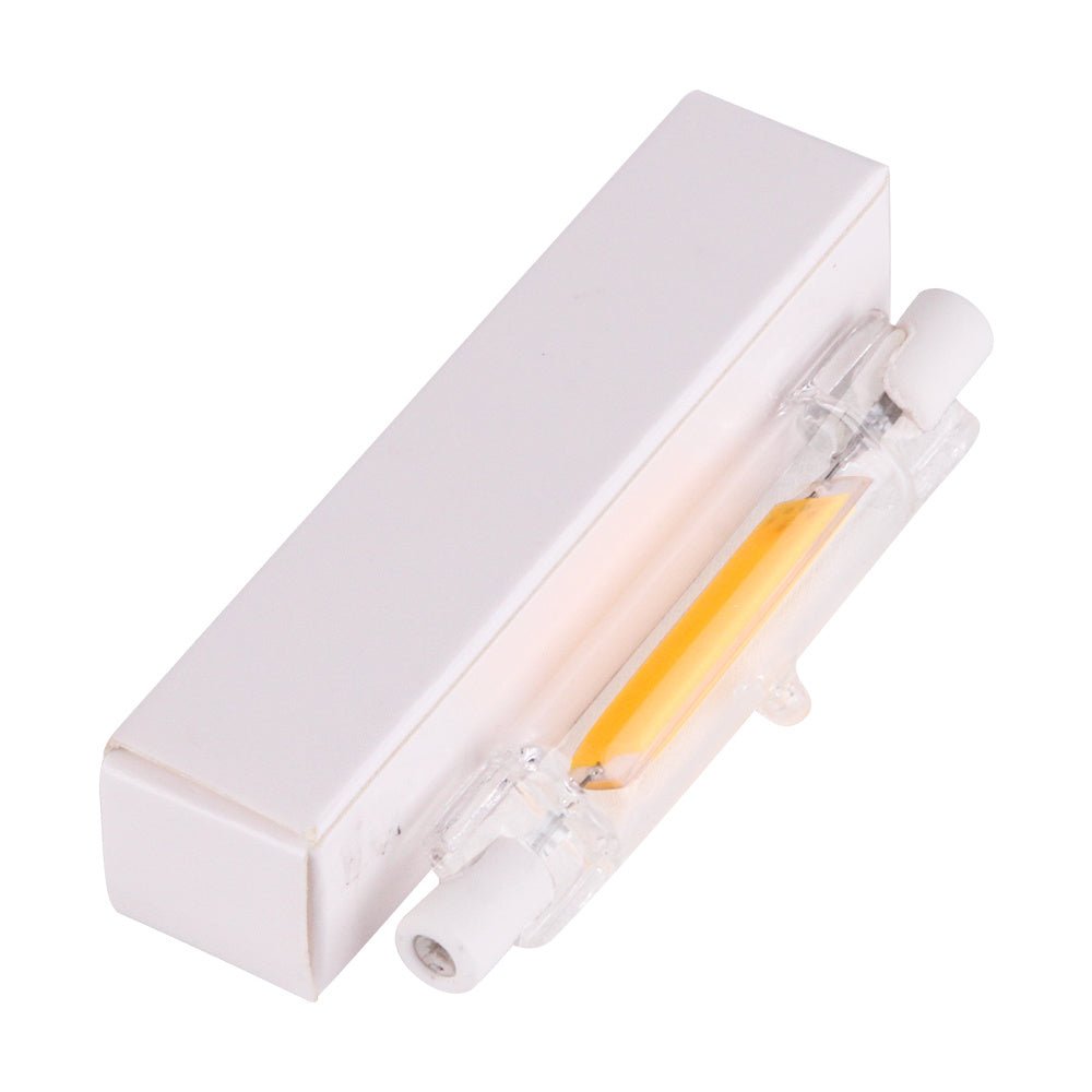 Ampoule tubulaire R7s blanc froid 4000K | 78x14mm | LED 4W=40W halogène - 400 lumens - LEDPLANET.NL