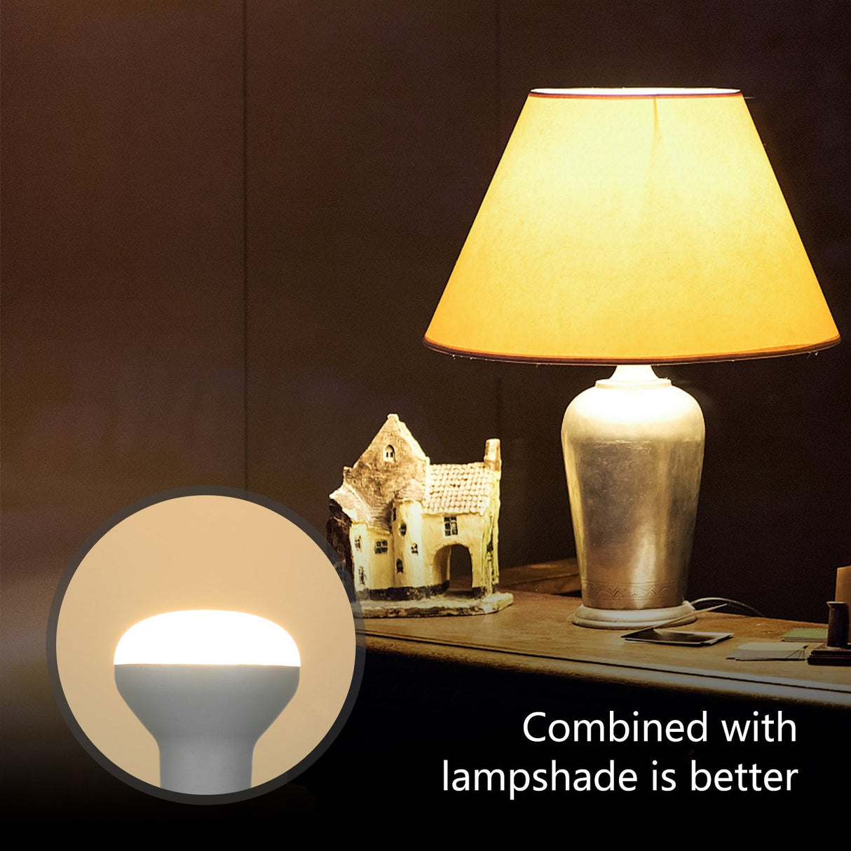 Reflectorlamp E27 | R80 spiegellamp | LED 12W=66W gloeilamp - 900 Lumen | warmwit 3000K - LEDPLANET.NL