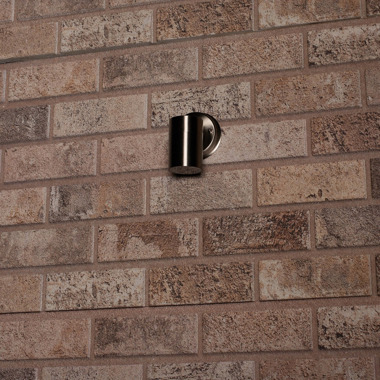 Applique murale LED extérieure - Douille GU10 - Acier inoxydable argenté - IP44 - Résistante aux projections d’eau - 230 V