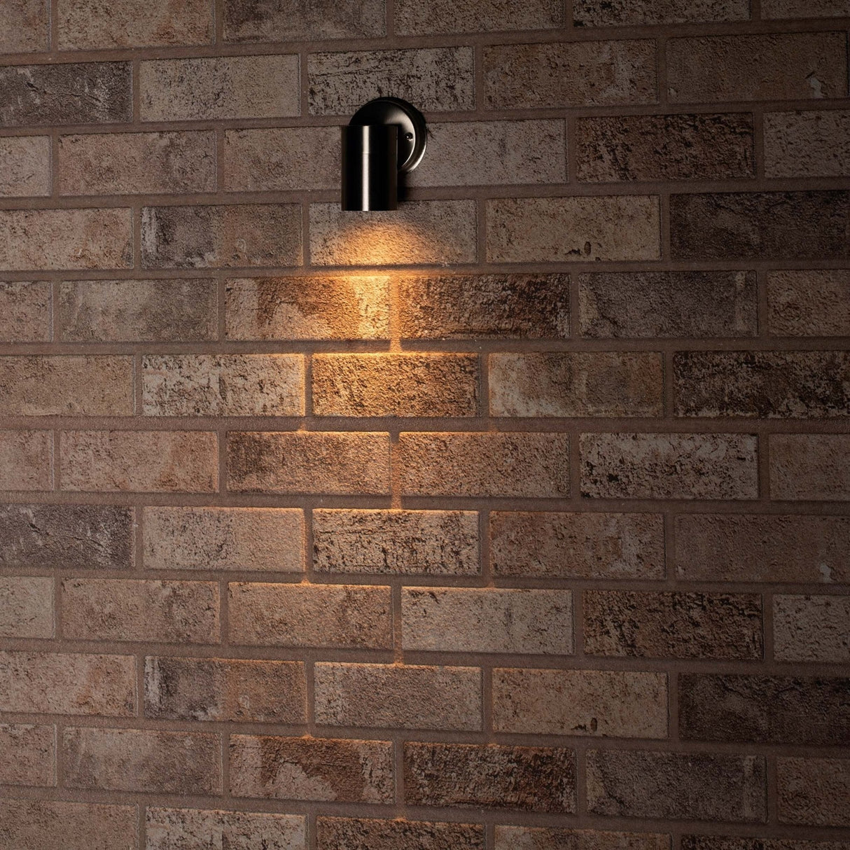 Applique murale LED extérieure - Douille GU10 - Acier inoxydable argenté - IP44 - Résistante aux projections d’eau - 230 V