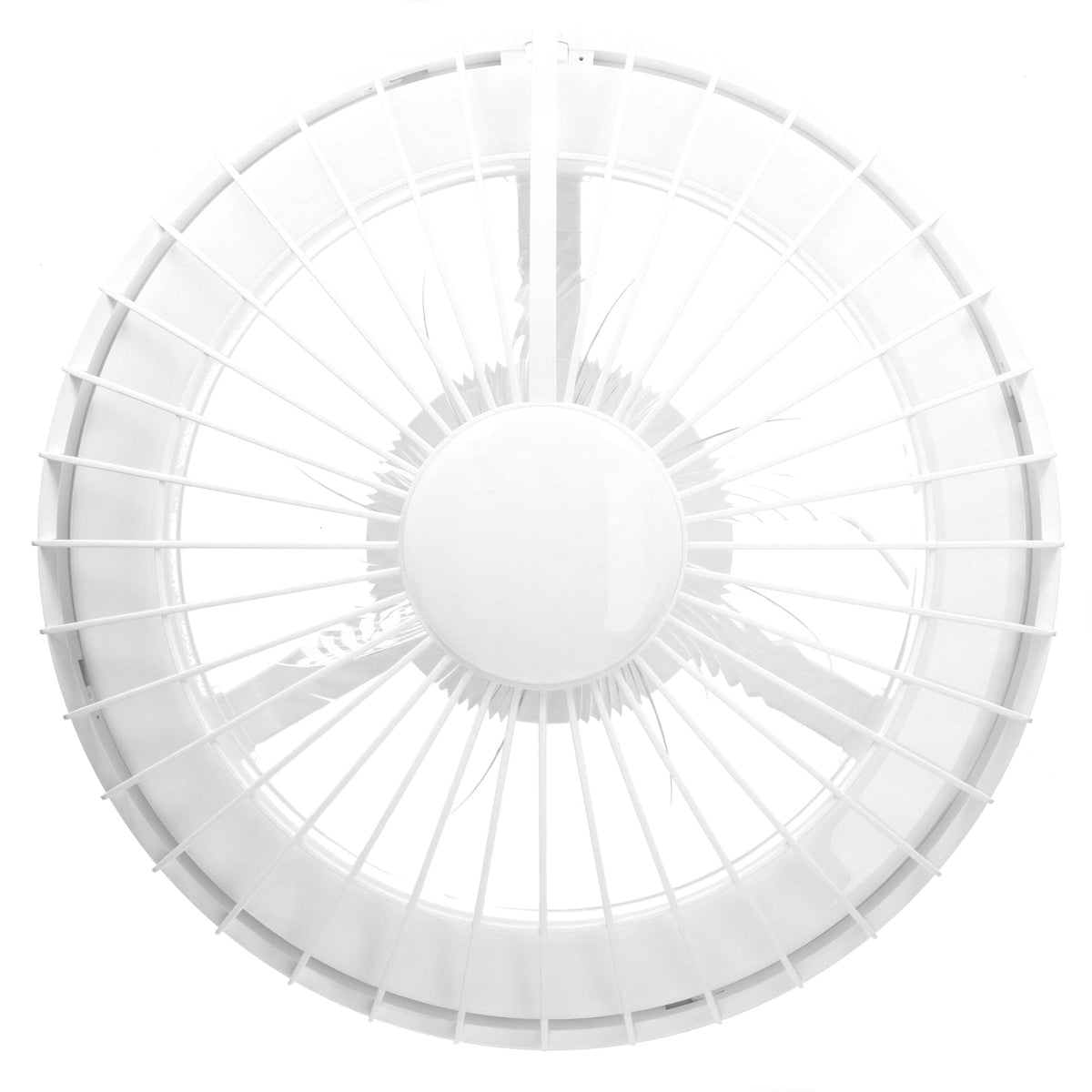 LED plafondventilator Silencio 2800 lumen - 44W - instelbaar 2000K-4000K - afstandsbediening - timer - 48cm - wit