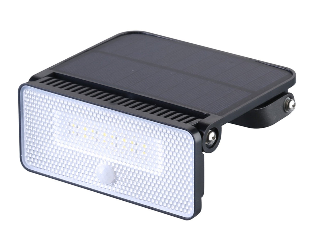 Solar LED Buitenlamp met Bewegingssensor - Koelwit 4000K - 1000 Lumen - IP54 Waterdicht
