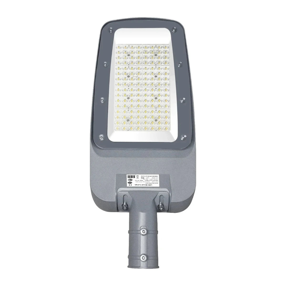 LED Straatverlichting 100W 16000lm, Koelwit 4000K, IP66, met montagebeugel
