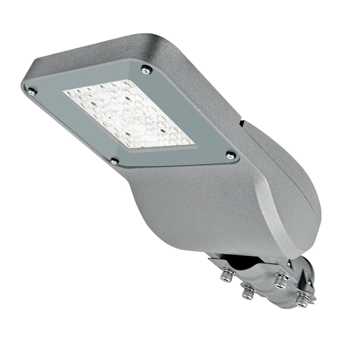 2× 30W 3000K straatlamp + 2 mastadapters