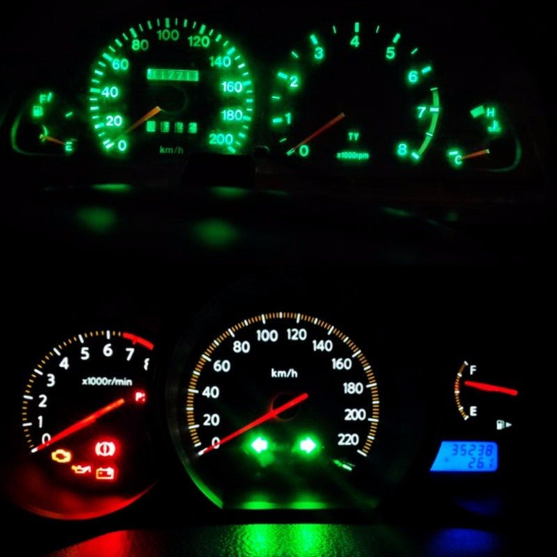 T10 autolamp 5 stuks | dashbordverlichting | daglichtwit - 6000K | LED 12V DC - LEDPLANET.NL