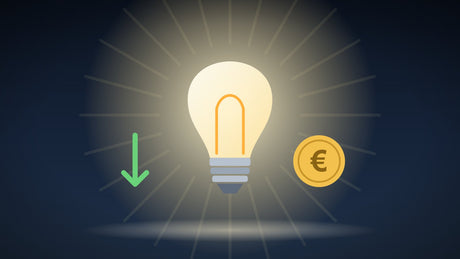 LED-lamp naast een gloeilamp en halogeenspot