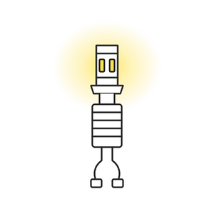 HB3 9005 auto LED lamp