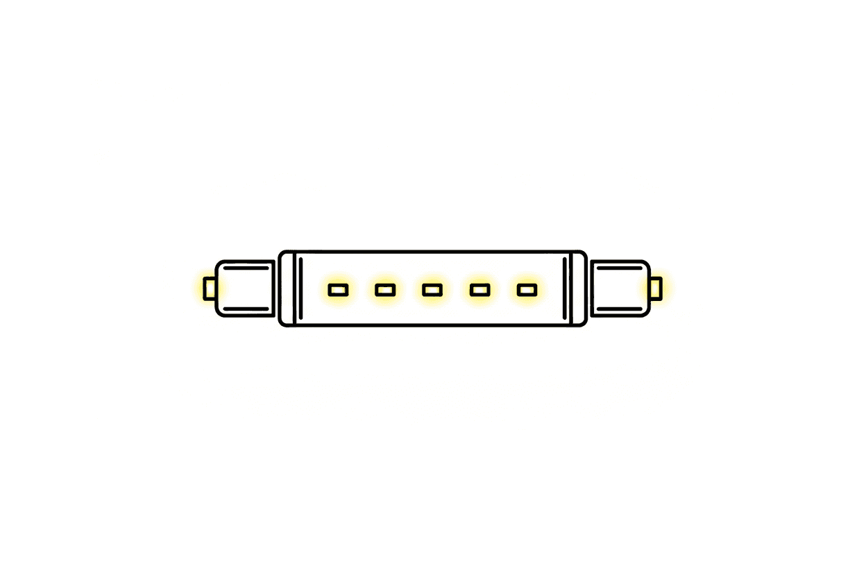 LED R7s halogeenlampen - LEDPLANET.NL