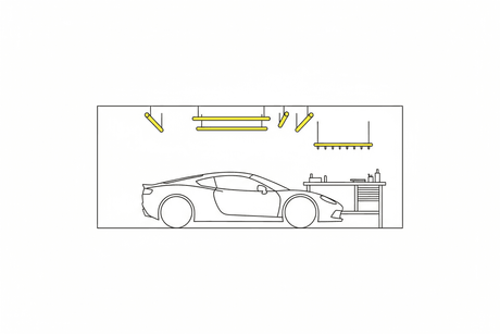 LED verlichting garage