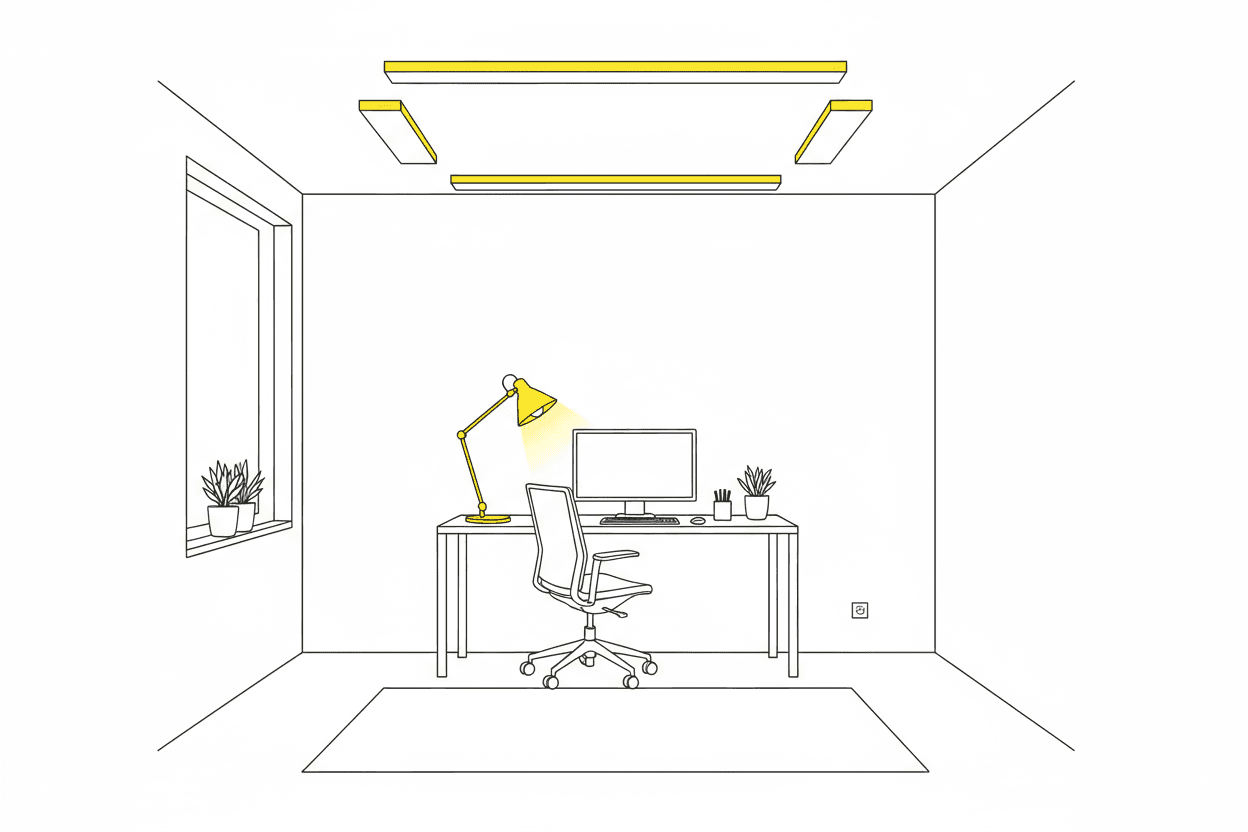 LED verlichting kantoor