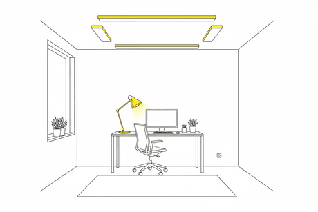 LED verlichting kantoor