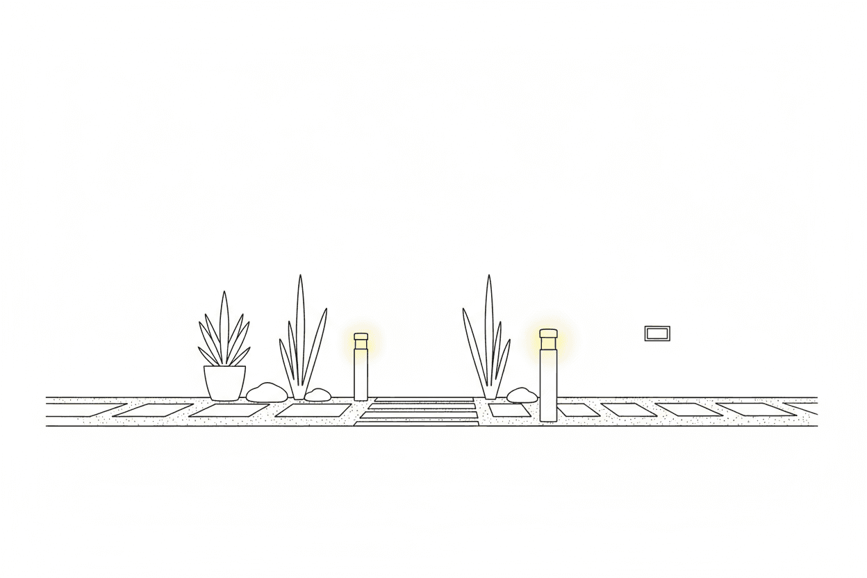 LED verlichting tuin