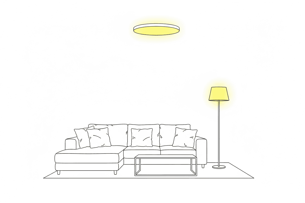 LED verlichting woonkamer