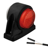 Feu de gabarit LED avec tige courte | 12-24v | connecteur 2 broches | 1004RWM2P