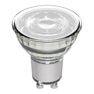 LED Spot GU10 360 lumen - 4W - Warmwit 2700K - 36° - MR16 - Helder Glas
