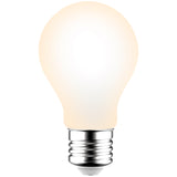 LED Filament Lamp E27 806 lumen - 7W - Warmwit 2700K - A60 Peervorm - Opaal Glas