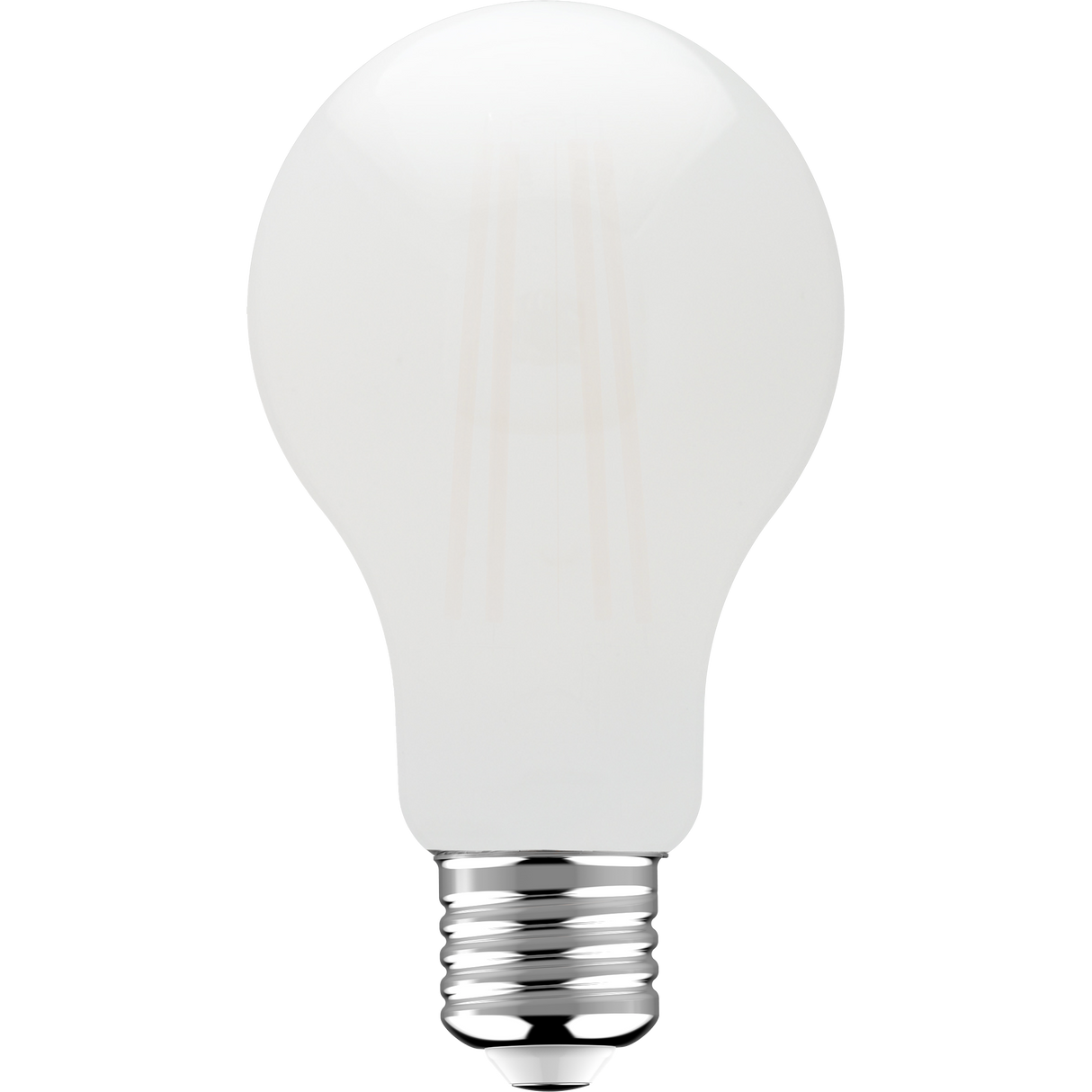 LED Filament Lamp E27 1521 lumen - 11W - Warmwit 2700K - A70 Peervorm - Opaal Glas