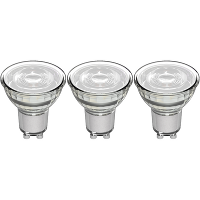 LED Spot GU10 - 345 lumen - Koelwit 4000K - 4W vervangt 50W - 3 Stuks