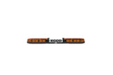 LED flitsbalk amber | 13 serie | ECE-R65 amber | wit midden | 1000mm | 24 LE | 13-01001-E