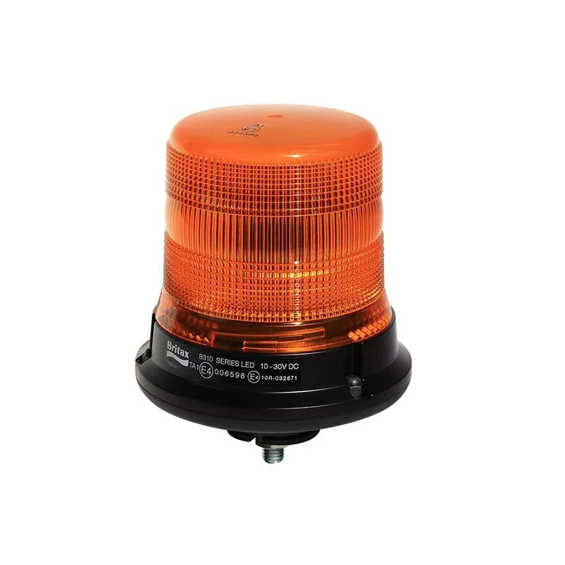 Gyrophare à LED | R65 | ambre | 12-24v | fixation à 1 boulon | série B311 | B311.00.LDV