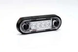 LED markeerverlichting inbouw groen 12-24v 0,15m. kabel | MV-2400G.1