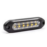 Feu clignotant LED R65 ambre | 12-24v | câble de 2m. | SF-6500A
