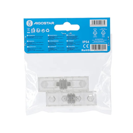 Lichtslang connector 2 stuks 230V AC, compleet