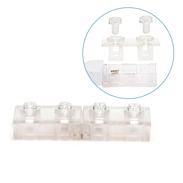 Lichtslang connector 2 stuks 230V AC - compleet