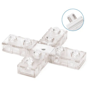 Lichtslang kruis-connector 230V AC, compleet