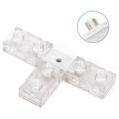 Lichtslang T-connector 230V AC, compleet