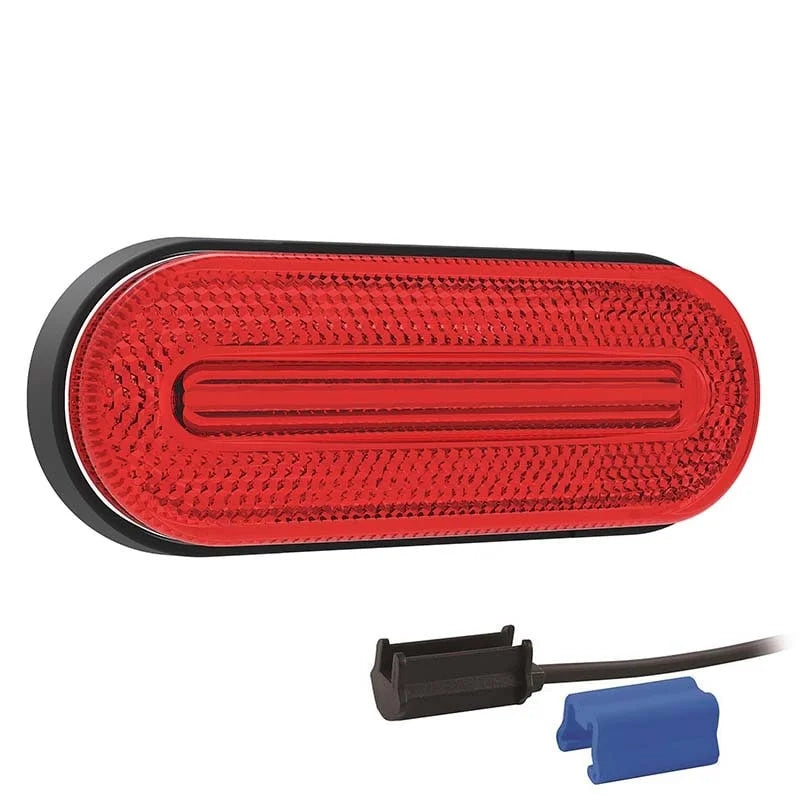 Feu de position LED rouge | 12-24V | Connecteur 0,75mm² | M10MV-710R