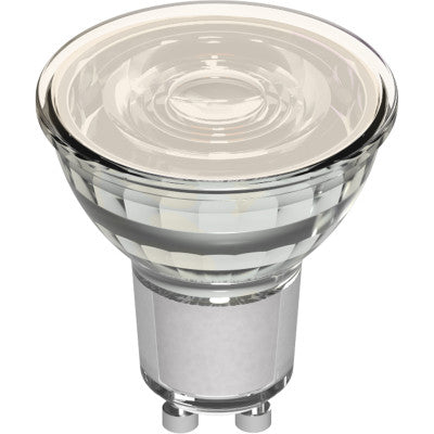 LED spot GU10 warmwit 3000K - 2.5W 360 lumen - helder glas