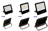 LED Schijnwerper 100W - 5 stuks - 14.000 lm - Warmwit 3000K - 140 lm/W - 90° - Lifud driver - IP66 - Terrein- & Gevelverlichting - 5 jaar garantie
