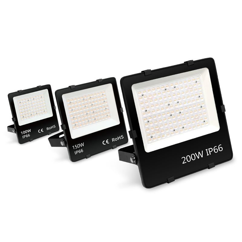LED Schijnwerper 200W - 22.500 lm - Daglichtwit 6000K - 112 lm/W - 90° - Lifud driver - IP66 - Terrein- & Gevelverlichting - 5 jaar garantie