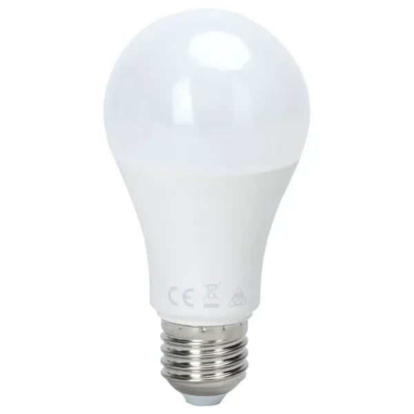E27 LED Gloeilamp met Dag/Nacht en Bewegingssensor | 9W=62W | Warmwit 3000K