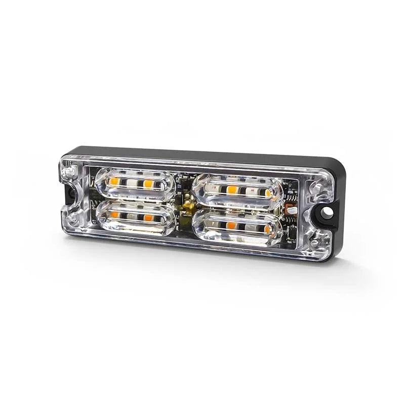Feu à éclats LED R65 orange à 12 LED, 12/24v
 | ED3511A