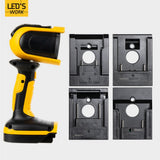 18V Accu Werklamp - 500 Lumen - Dimbaar - Koelwit 5000K - Inclusief Adapters - Voor Bosch, Makita, Einhell, Metabo