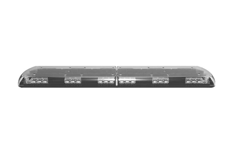 LED flitsbalk amber | 12 serie | ECE-R65 amber | transparant | 1219mm | 12-30009-E
