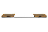 Barre de flash LED ambre | série 12 | ambre ECE-R65 | centre blanc transparent | 1524mm | 12-30992-E