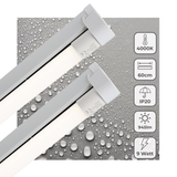LED TL Armatuur 945 Lumen - 9W - Koelwit - 60cm - IP20 - Inclusief T8 Buis - 2 Stuks