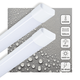 LED TL-armatuur 120cm - 4650 Lumen - 36W - Koelwit 4000K - IP40 - 230V - 2 stuks