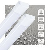 LED Balk 2330 Lumen - 18W - Koelwit - IP40 - 60cm - Geïntegreerde LED - 2 stuks