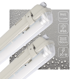 LED TL Armatuur 3100 lumen - 150cm - 20W - Koelwit 4000K - Microgolf Sensor - Daglichtsensor - IP65 Waterdicht - IK08 - 2 Stuks