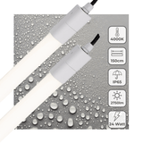 LED Vochtbestendig armatuur 2750 lumen - 24W - Koelwit 4000K - 150cm - IP65 - IK06 - 2 stuks