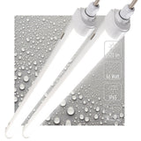 Luminaire LED pour tube fluorescent 5520 lumen - 46W - Blanc froid 4000K - 150cm - IP65 étanche - Raccordable - 2 unités